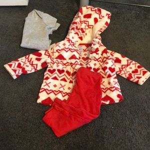 Carters winter outfit set